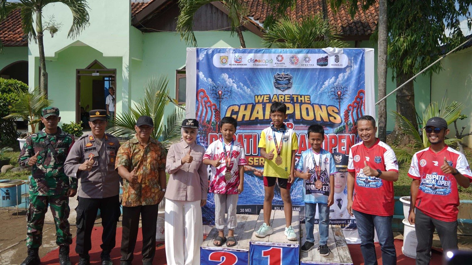 PEMBUKAAN KEJUARAAN RENANG PEMUDA BUPATI CUP TAHUN 2026